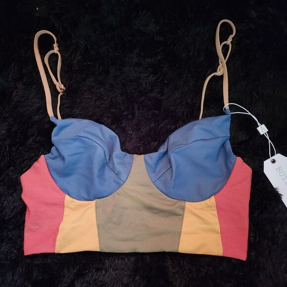 Boys + Arrows Other - Colorblock Bralette Top